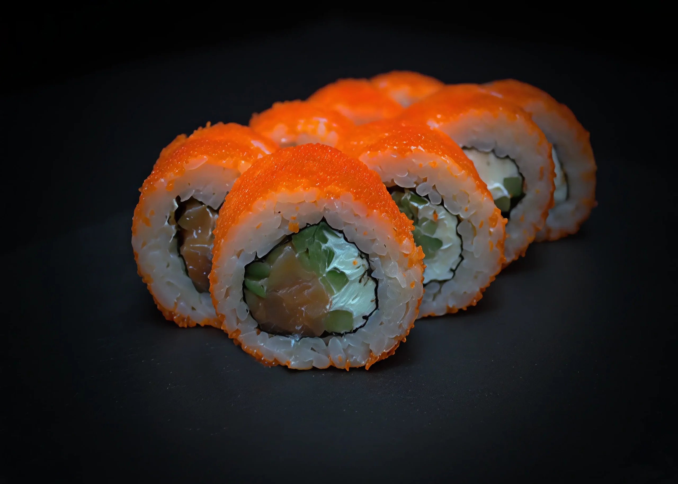 Калифорния с лососем