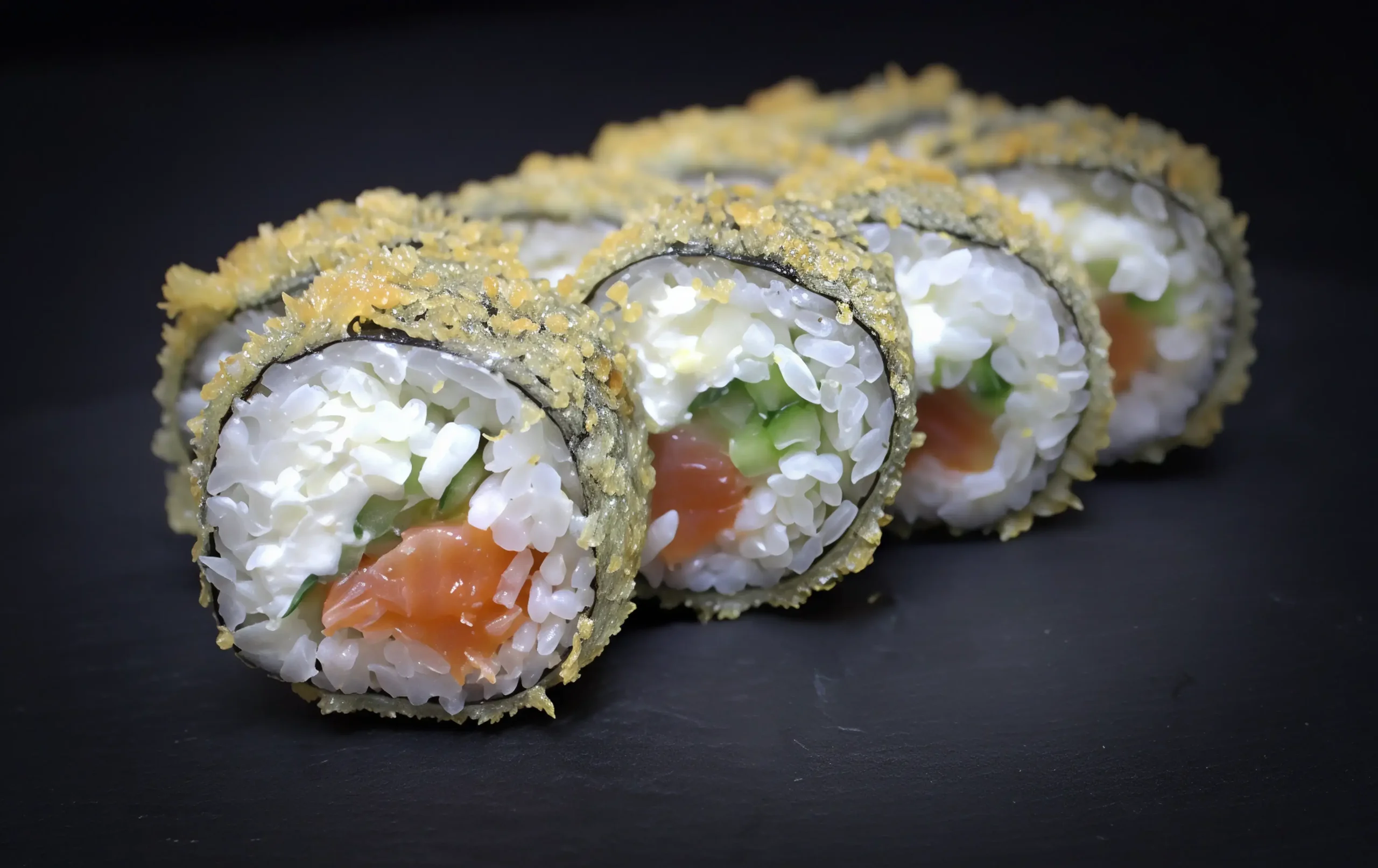 Темпура с лососем