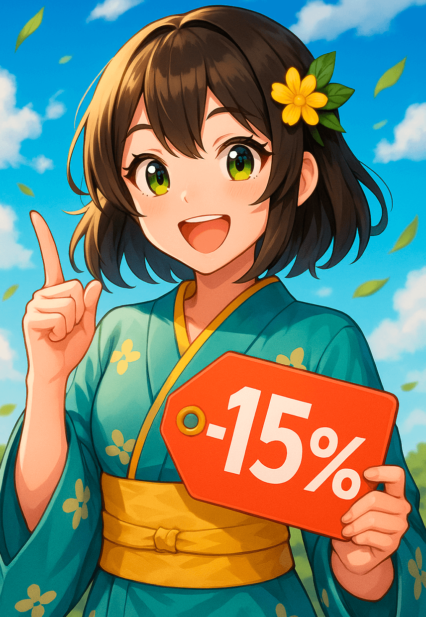 Промокод −15% на первый заказ