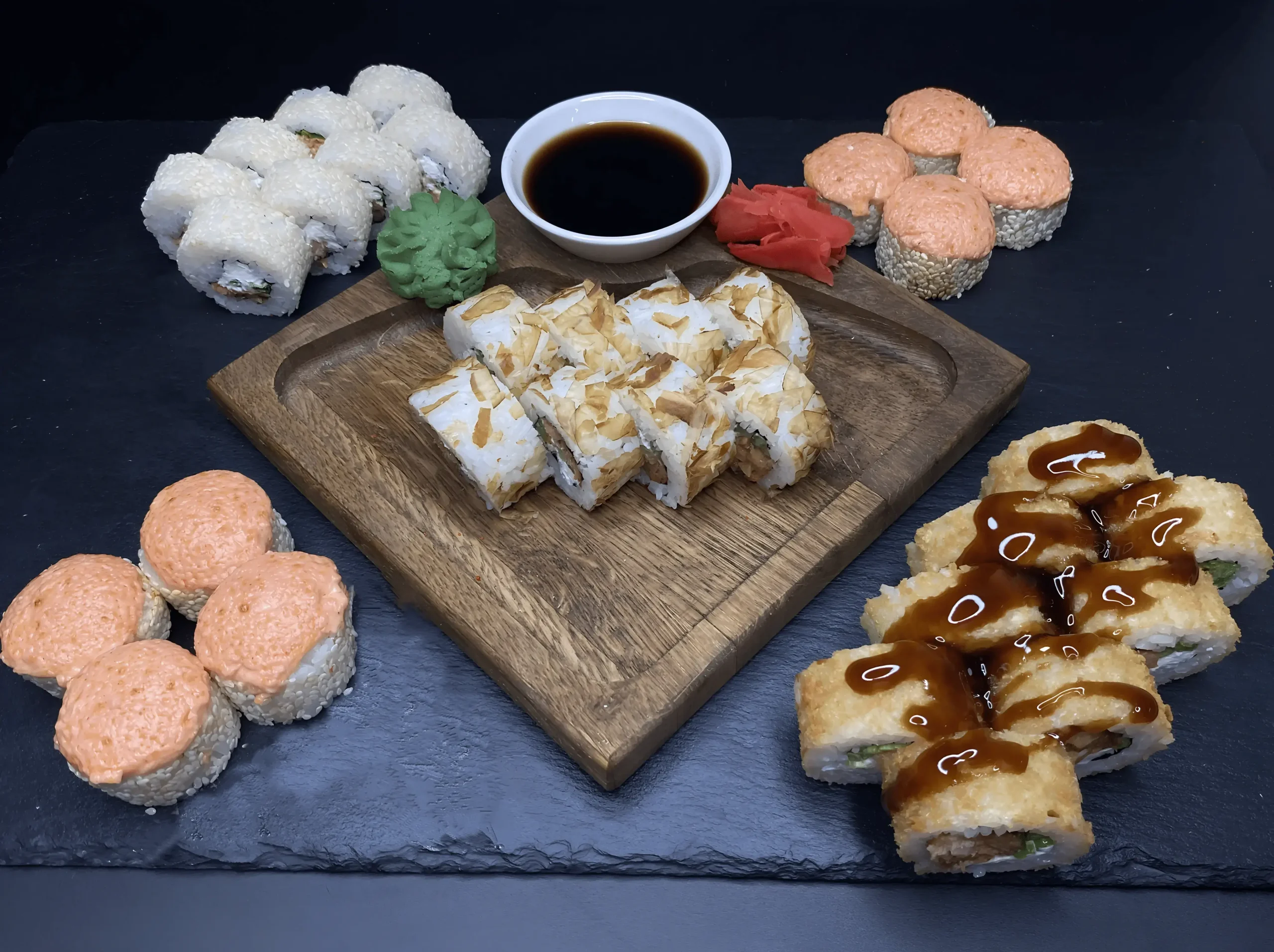 Сет лосось терияки    1,045 кг