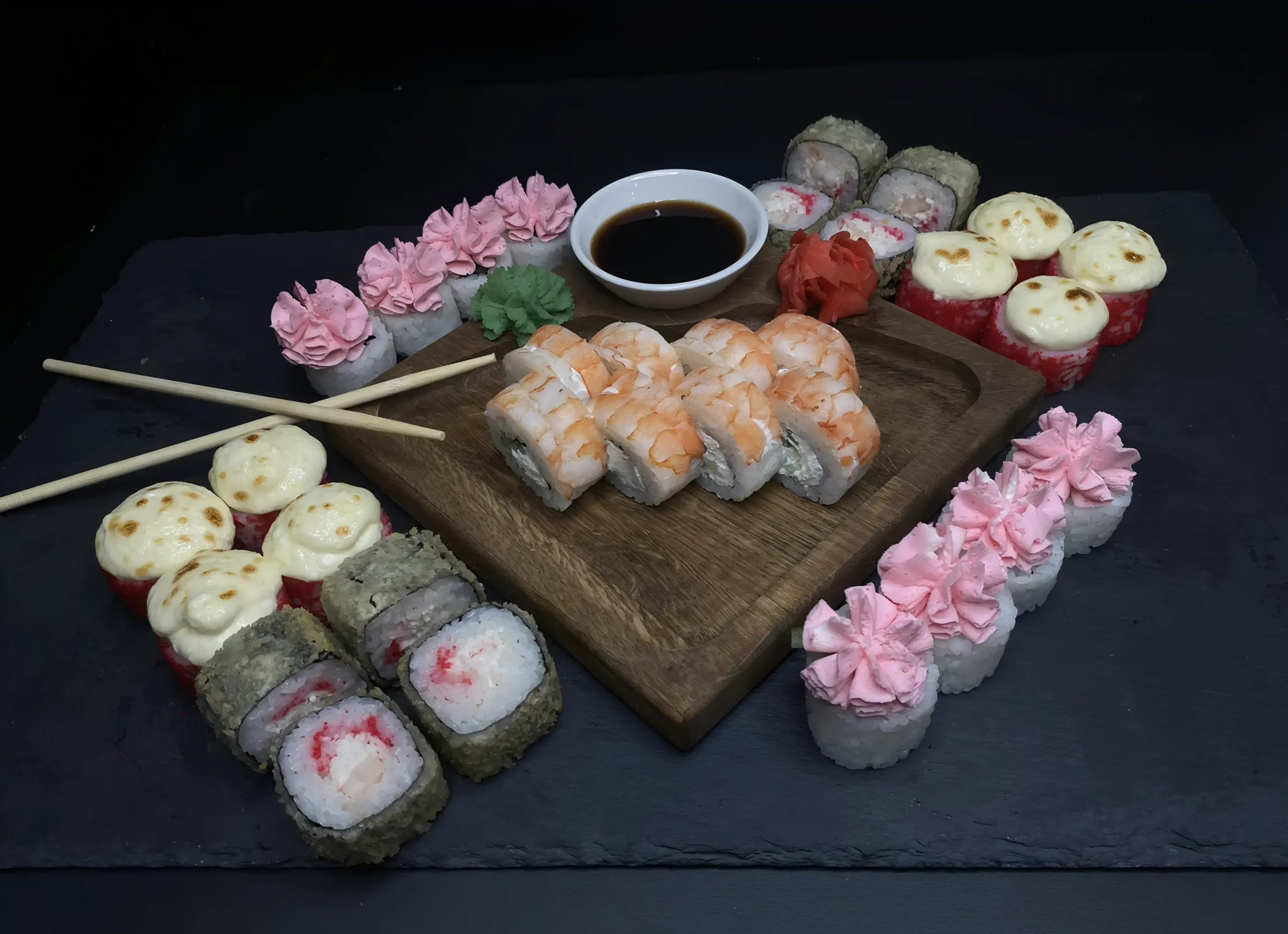 Сет с креветкой  1,22 кг